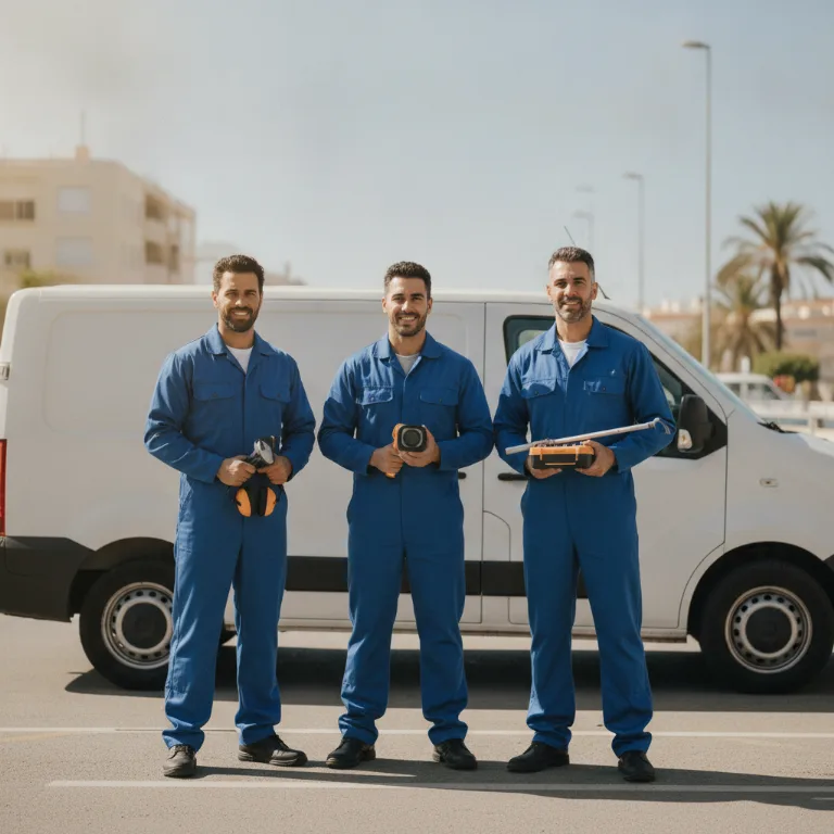 Detección de Fugas de Agua equipo en La Linea de la Concepcion